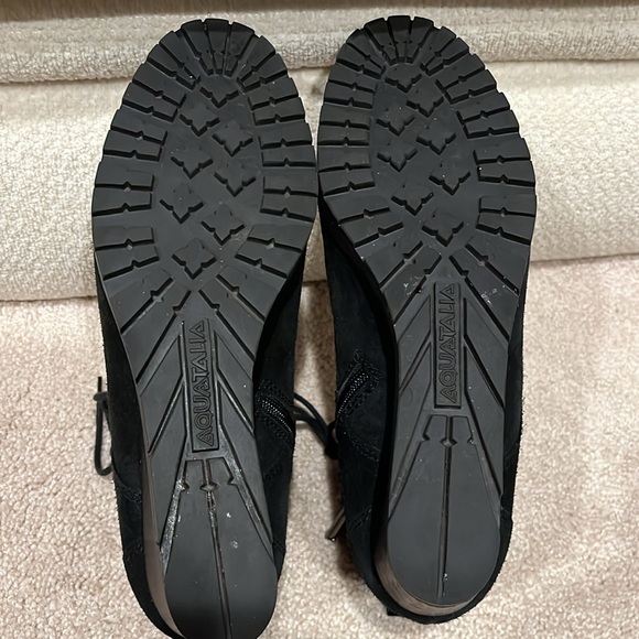 Aquatalia Blk weathproof sz 10 boot 80.00 - Picture 4 of 8